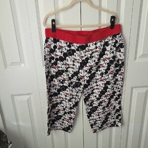 Disney Mickey Mouse Pajama Pants - Red and Black